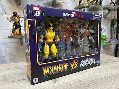 Фигурки Wolverine vs Silver Samurai — Hasbro Marvel Legends Gamerverse