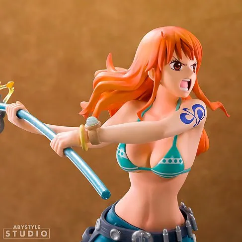 Фигурка Ван-пис — Abystyle Studio One Piece Nami Battle Mode 1/10 PVC Statue