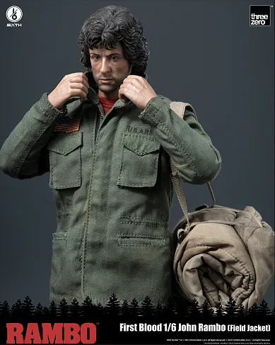 Фигурка Рэмбо — ThreeZero Rambo First Blood Field Jacket 1/6