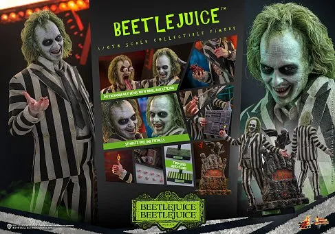 Фигурка Битлджус — Hot Toys MMS767 Beetlejuice 1/6