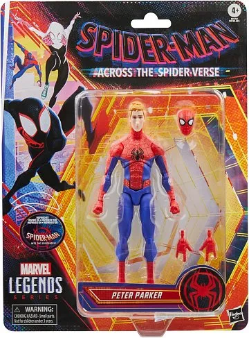 Фигурка Spider-man Across the Spider-verse Peter Parker —Hasbro Marvel Legends Figure