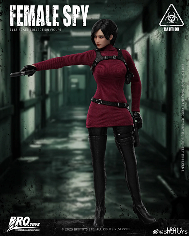 Фигурка Ada Wong Female Spy — Brotoys LR011 Resident Evil 1/12