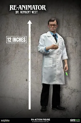 Фигурка Re-animator Doctor Herbert West — Infinite Kaustic Plastik 1/6 Deluxe Edition