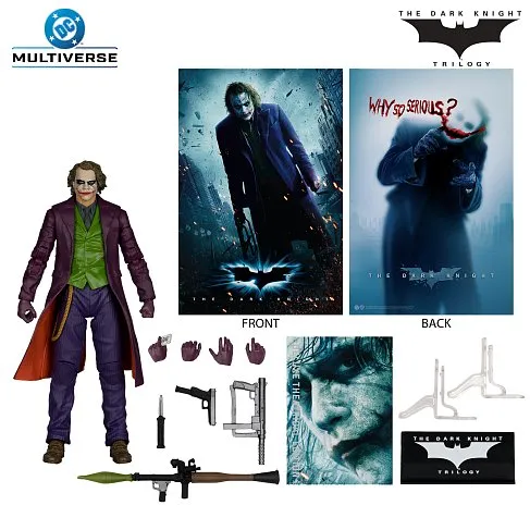 Фигурка DC Theatrical Deluxe The Dark Knight Joker — McFarlane Toys Figure