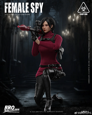 Фигурка Ada Wong Female Spy — Brotoys LR011 Resident Evil 1/12
