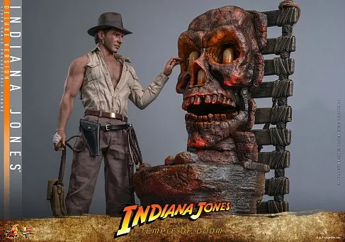 Фигурка Indiana Jones Temple of Doom Deluxe Version — Hot Toys MMS861 1/6 Figure