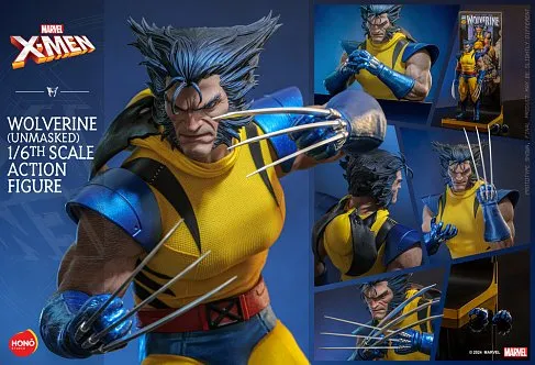 Фигурка X-Men Wolverine Unmasked — Hot Toys HONO Studio HS06 1/6