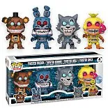 Фигурка FNAF Twisted Ones Freddy/Bonnie/Wolf/Chica — Funko POP! Games Exc 4PK