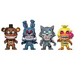 Фигурка FNAF Twisted Ones Freddy/Bonnie/Wolf/Chica — Funko POP! Games Exc 4PK