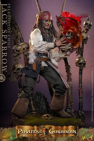 Фигурка Jack Sparrow Pelegostos Chief — Hot Toys DX38 Pirates Of The Caribbean 1/6