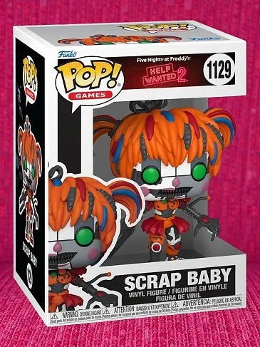 Фигурка FNAF HW2 Scrap Baby — Funko POP! Games Vinyl 1129