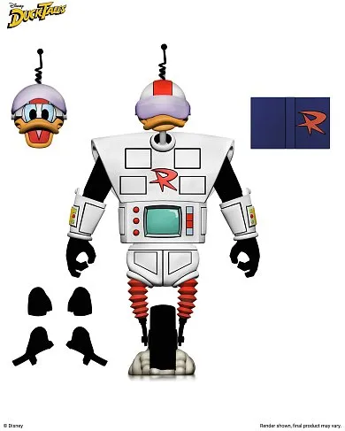 Фигурка Утиные Истории — Neca DuckTales Ultimate Gizmoduck Action Figure