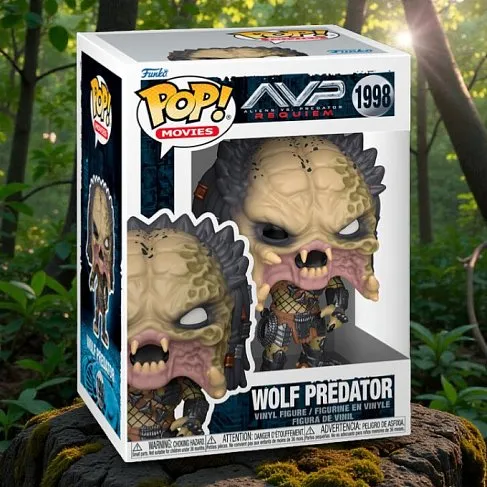 Фигурка Alien vs Predator Requiem Wolf Predator — Funko Pop! Vinyl 1998