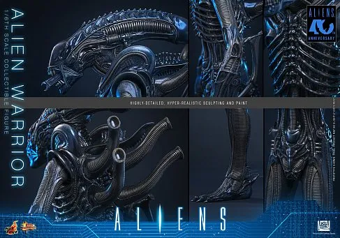 Фигурка Чужой — Hot Toys MMS898 Aliens Alien Warrior 1/6 Version