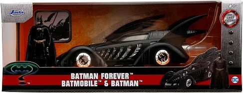 Модель Бэтмобиля — Batman Forever Diecast Model 1/24 Batmobile w figure