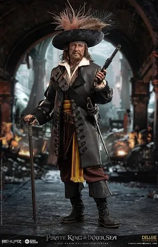 Фигурка Captain Barbossa — Ekuaz Studio x Echo Design EKS012D Pirates of the Caribbean 1/6