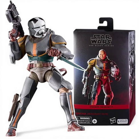 Фигурка Bad Batch Wrecker Mercenary Gear — Hasbro Star Wars Black Series