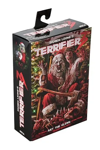 Фигурка Terrifier 3 Ultimate Bloody Santa Suit Art the Clown — Neca Figure