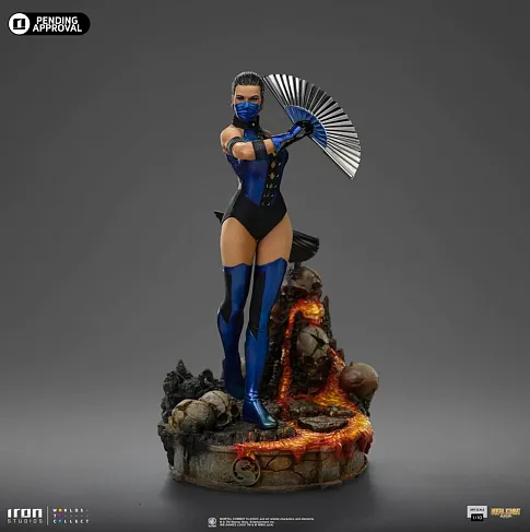 Фигурка Kitana — Iron Studios Mortal Kombat DLX 1/10
