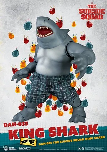 Фигурка King Shark — Suicide Squad Dynamic 8ction Heroes 1/8