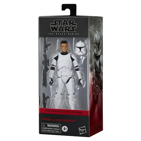 Фигурка Phase I Clone Trooper — Hasbro Star Wars Black Series