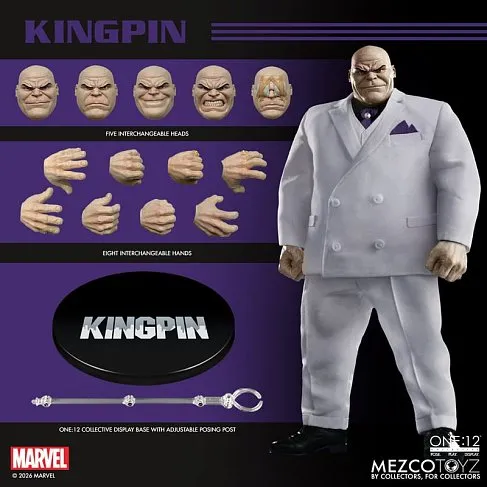 Фигурка Кингпин — Mezco Marvel One 12 Collective Kingpin