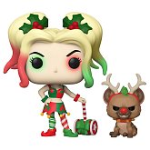 Фигурка Harley Quinn w Helper — Funko Pop! DC Holiday