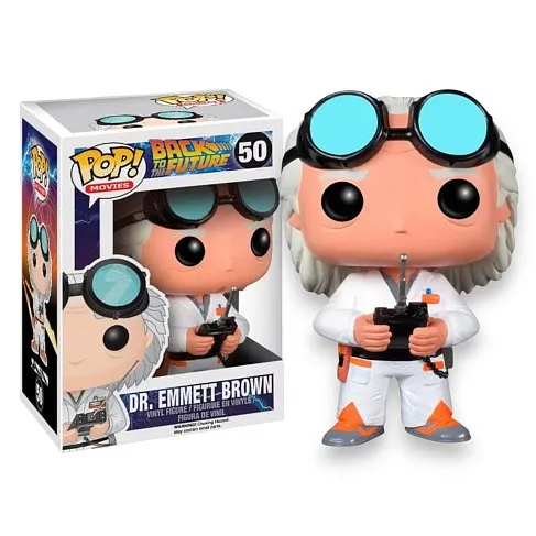 Фигурка Док Браун — Funko Back to the Future POP! Doc Brown 50