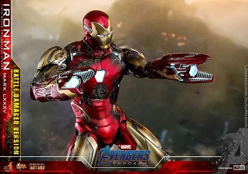 Фигурка Iron Man Mark LXXXV — Hot Toys Avengers Endgame Battle Damaged 1/6