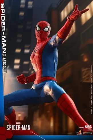 Фигурка Спайдермен — Hot Toys VGM48 Spiderman Classic Suit 1/6