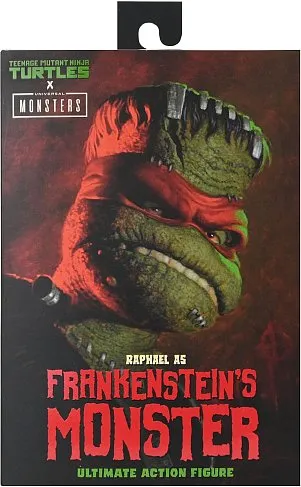 Фигурка Ultimate Raphael as Frankenstein Monster — Neca Universal Monsters x Teenage Mutant Ninja Turtles