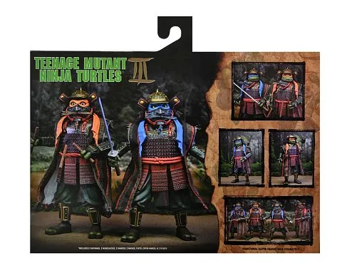 Фигурки Leonardo and Michelangelo — Neca Teenage Mutant Ninja Turtles Movie 3