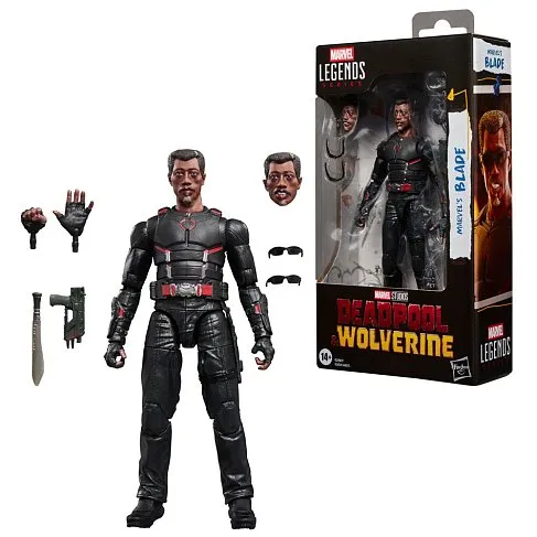 Фигурка Blade — Hasbro Marvel Legends Deadpool and Wolverine Figure