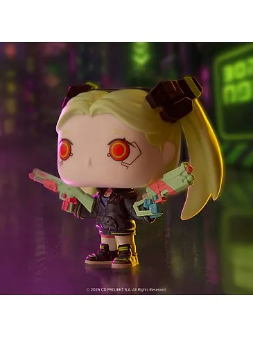 Фигурка Cyberpunk Edgerunners Rebecca — Funko Pop Vinyl 2415