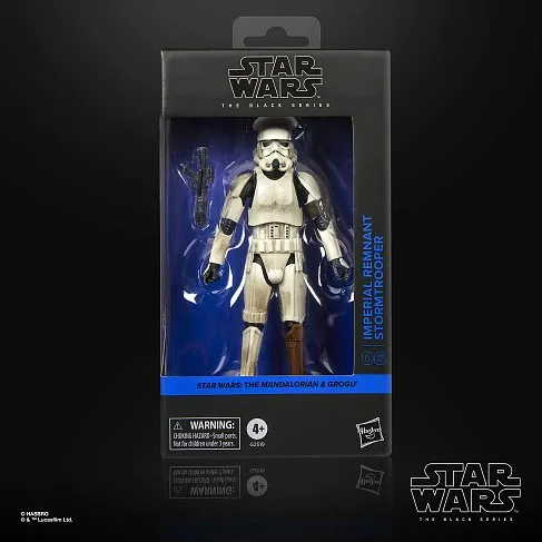 Фигурка Mandalorian And Grogu Imperial Remnant Stormtrooper 06 — Hasbro Star Wars Black Series Figure