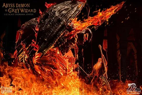 Фигурка Балрог — Hell Cat Lord of the Rings 1/12 Abyss Demon Statue