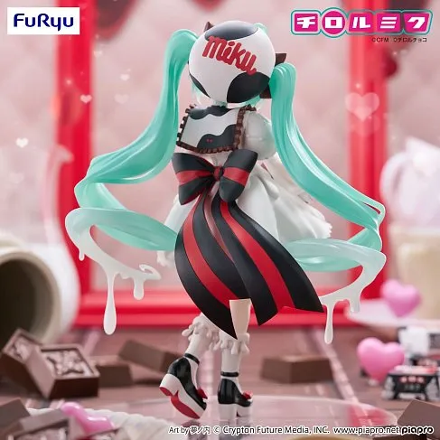 Фигурка Hatsune Miku X Tirol Choko Milk — FuRyu Trio-try-it Figure
