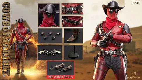 Фигурка Дэдпул-Ковбой — Flashpoint Studio FP-22173 Deadpool & Wolverine Cowboy Variant 1/6