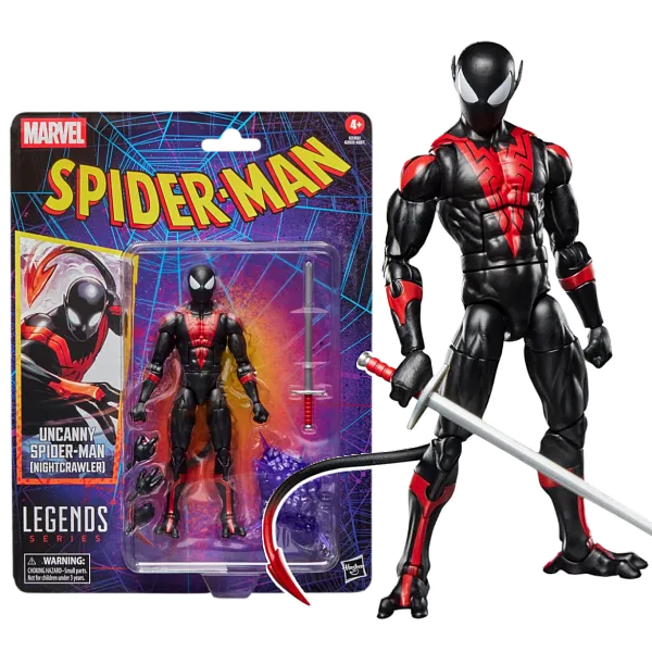Фигурка Uncanny Spider-Man Nightcrawler — Hasbro Marvel Legends Retro