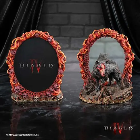 Фигурка Diablo 4 Mephisto Mirror Statue — Nemesis Now Resin Statue
