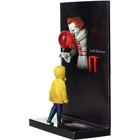 Фигурка Пеннивайз Оно — SD Toys It Pennywise w Georgie (2017) 3D Poster