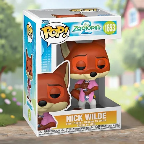 Фигурка Zootopia 2 Nick Wilde — Funko Pop! Disney 1653
