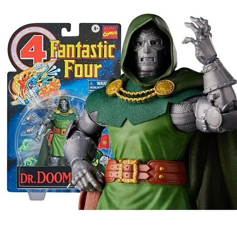 Фигурка Fantastic Four Dr Doom — Hasbro Marvel Legends Vintage