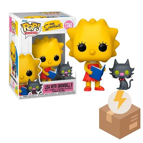 Фигурка Simpsons Lisa with Snowball II — Funko Pop! 1740 BD