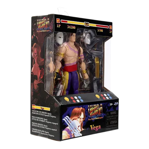 Фигурка Vega — Jada Ultra Street Fighter II Figure
