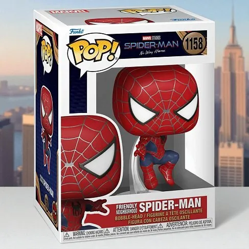 Фигурка Friendly Neighborhood Spider-Man — Funko No Way Home POP! 1158