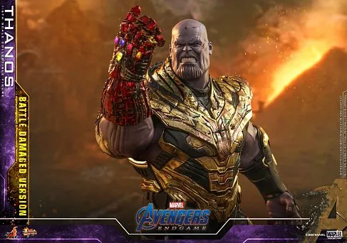 Фигурка Thanos — Hot Toys MMS564 Endgame 1/6 Battle Damaged