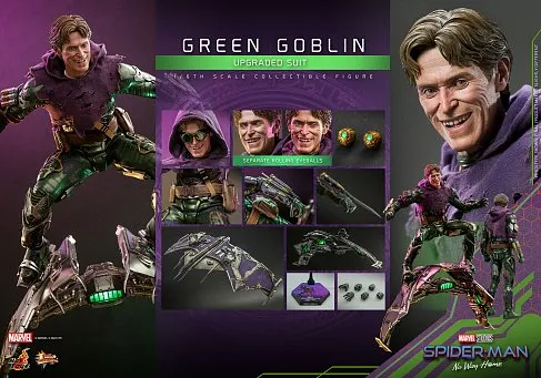 Фигурка Green Goblin Upgraded Suit — Hot Toys MMS674 No Way Home 1/6