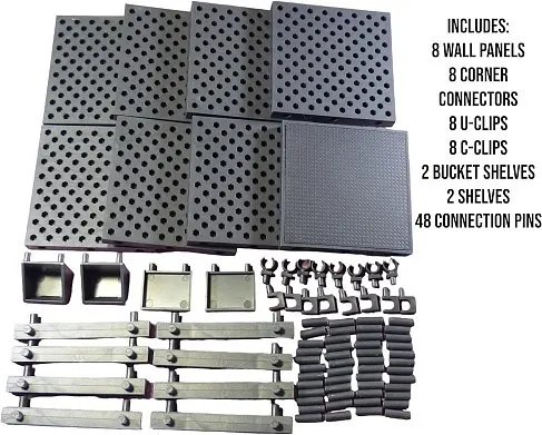 Набор аксессуаров — Ultimate Weapons and Accessory Modular Diorama Rack for Action Figures