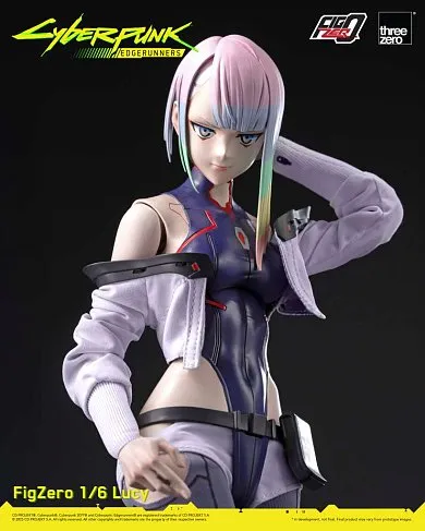 Фигурка Cyberpunk Edgerunners Lucy — ThreeZero 1/6
